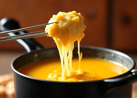 Klasyczne serowe fondue