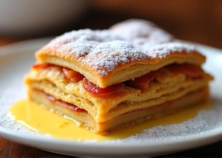 Szarlotka alpejska z wanilią